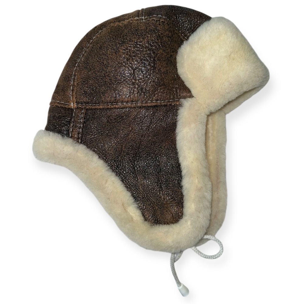 REAL Shearling Children’s Trapper Winter Hat